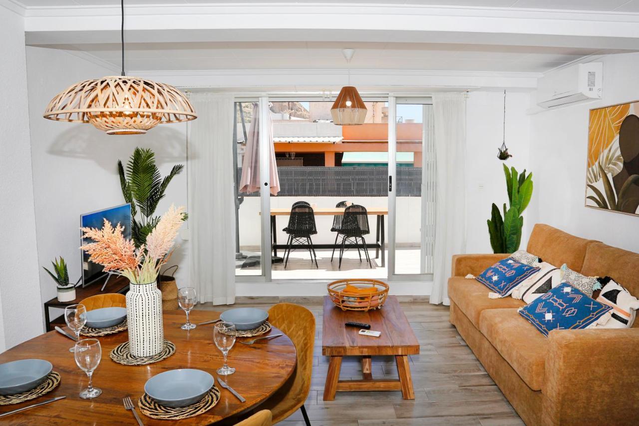 Апартаменты M&C Penthouse Santa Barbara Аликанте Экстерьер фото
